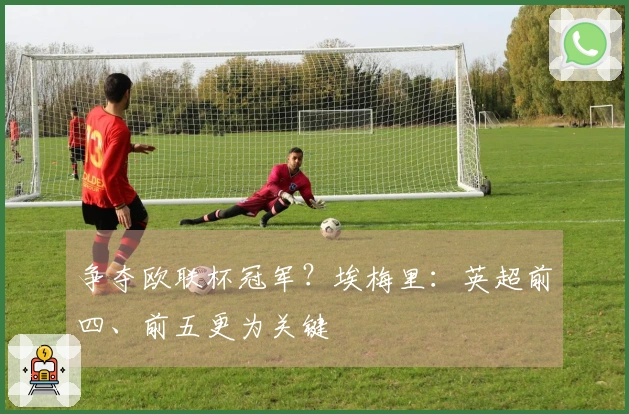 争夺欧联杯冠军？埃梅里：英超前四、前五更为关键